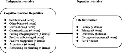 Cognitive emotion regulation and life satisfaction among students from Mainland China in Malaysian universities